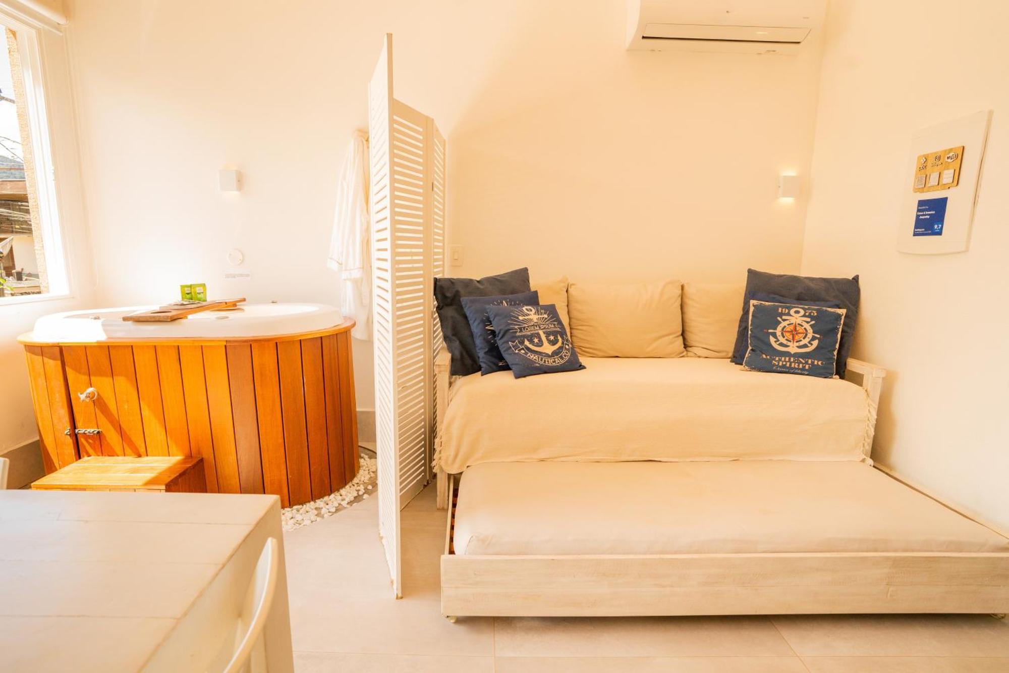 Casa D'Aroeira Residencial Boutique - Centro De Juquei - 2 Quadras Do Mar - Servico De Praia - Roupa De Cama 600 Fios Algodao Egipcio - Toalhas Banho E Praia - Tudo Novo - Estacionamento Interno - Cozinha - Consulte Unidades Com Ofuro Hidro E Cromote Eksteriør billede